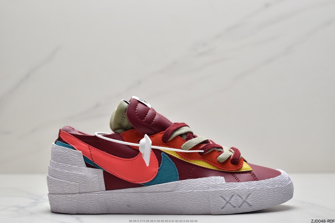 240 Sacai x NIKE Blazer Low 耐克全新联名开拓者低帮休闲板鞋 DM7901-400