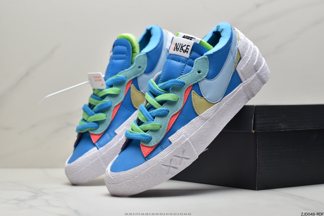 240 Sacai x NIKE Blazer Low 耐克全新联名开拓者低帮休闲板鞋 DM7901-400