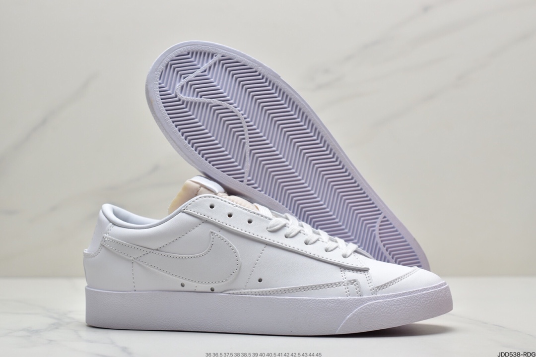 120 耐克Blazer Low ’1977 Vintage”White/Light Blue/Grey”经典板鞋DC4769-105
