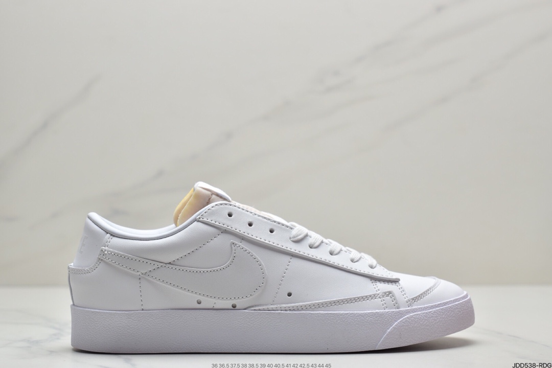 120 耐克Blazer Low ’1977 Vintage”White/Light Blue/Grey”经典板鞋DC4769-105