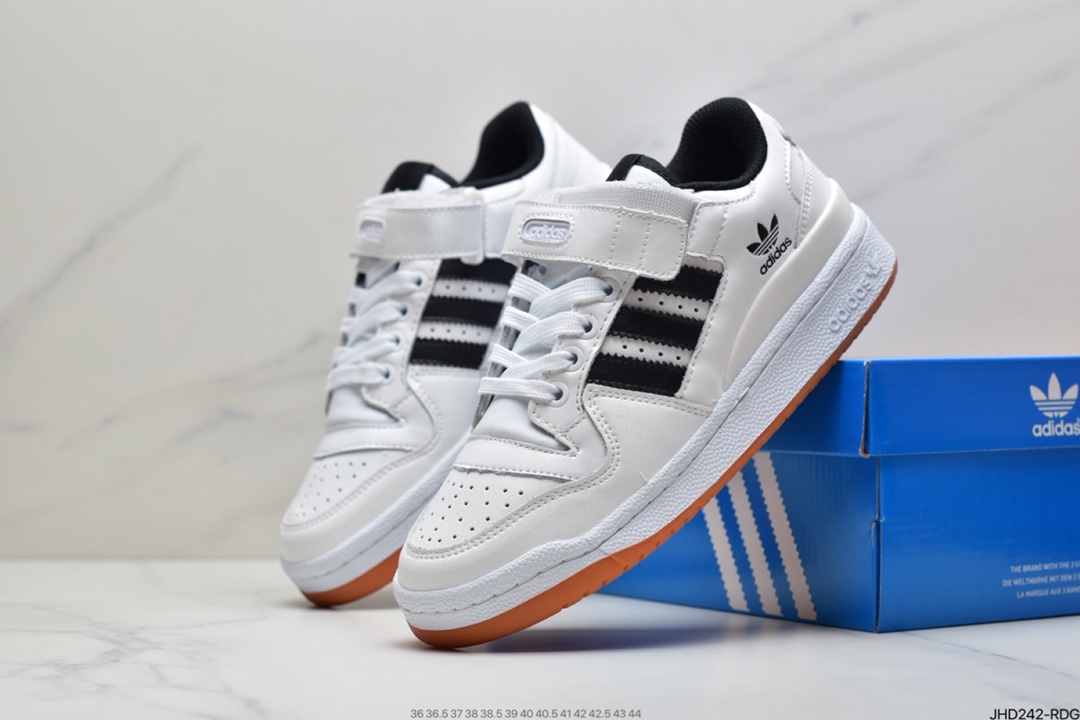 190 Adidas Forum 84 Low OG “Bright Blue” 白蓝 低帮百搭潮流休闲运动板鞋 S23764