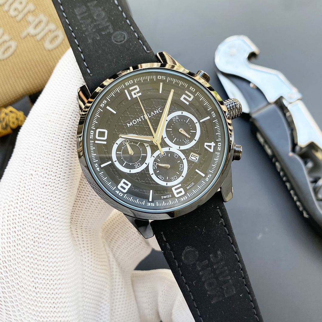 Marblelon-Montblanc Men’s Multi-Purpose Stone Watch with Steel Shell and Imported Stone Core - 图片 2
