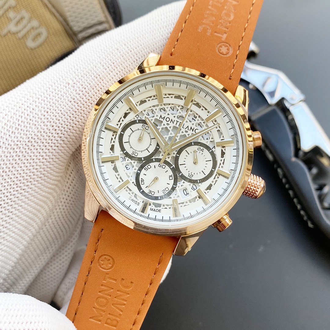 Marblelon-Montblanc Men’s Multi-Purpose Stone Watch with Steel Shell and Imported Stone Core - 图片 6