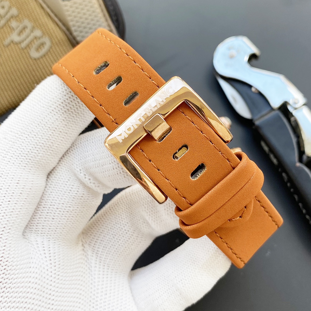 Marblelon-Montblanc Men’s Multi-Purpose Stone Watch with Steel Shell and Imported Stone Core - 图片 9