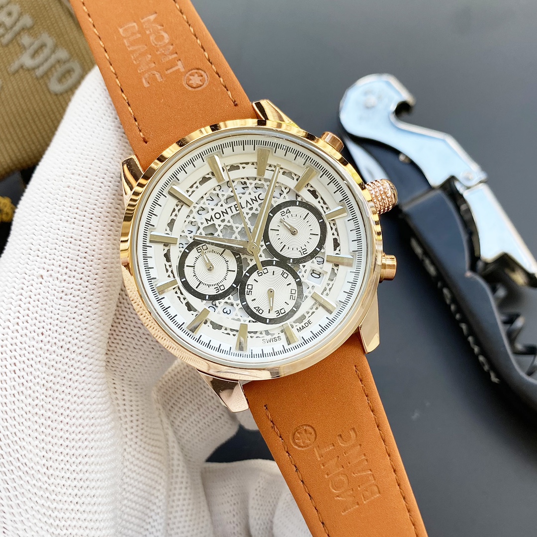 Marblelon-Montblanc Men’s Multi-Purpose Stone Watch with Steel Shell and Imported Stone Core - 图片 5