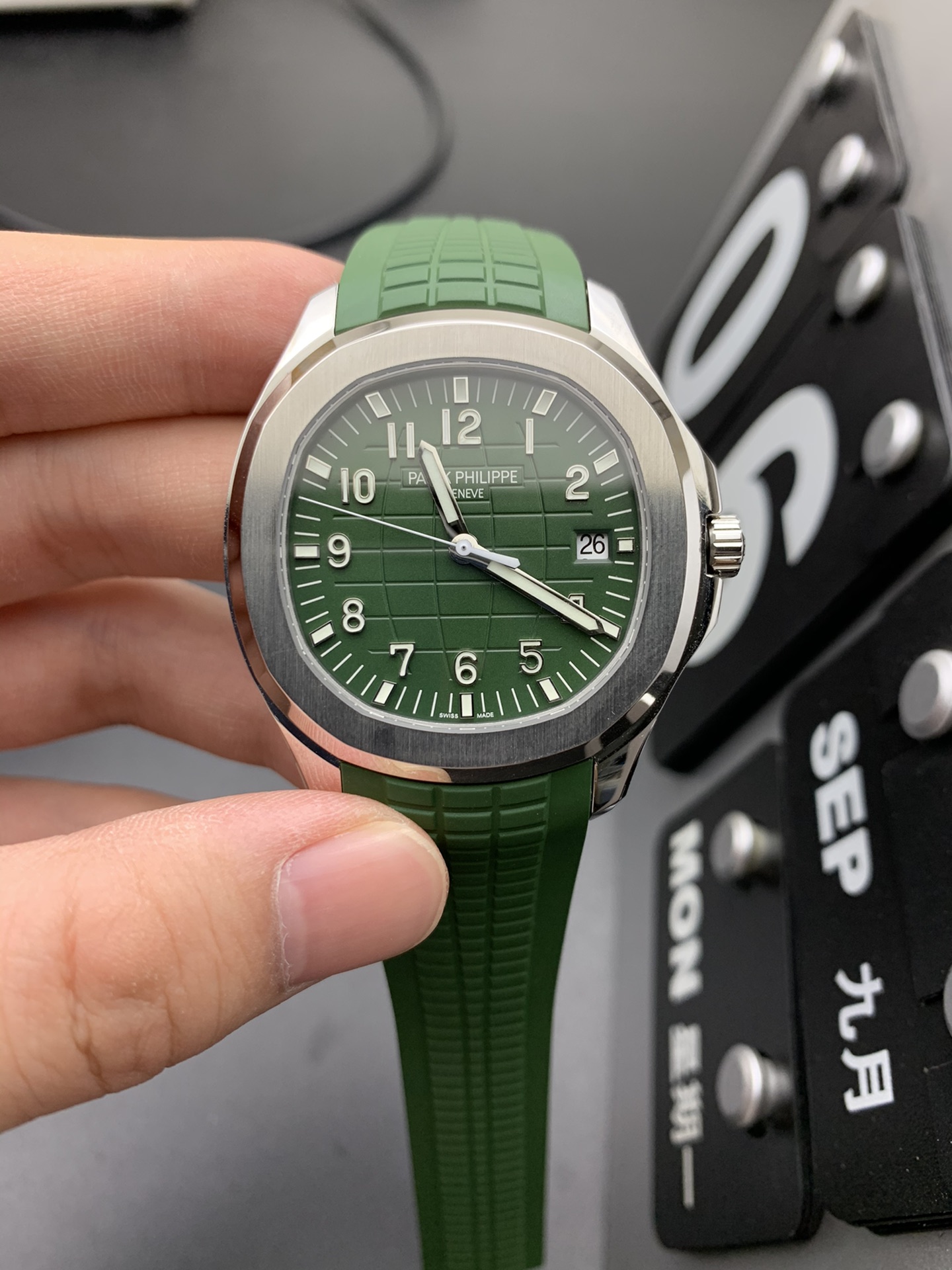 Patek Philippe 3K 绿手雷