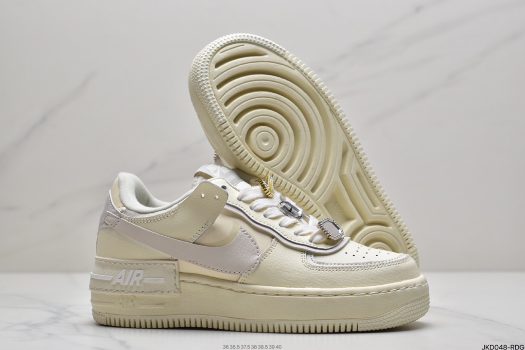 160 耐克Nike WMNS Air Force 1 Shadow空军一号CI0919-101
