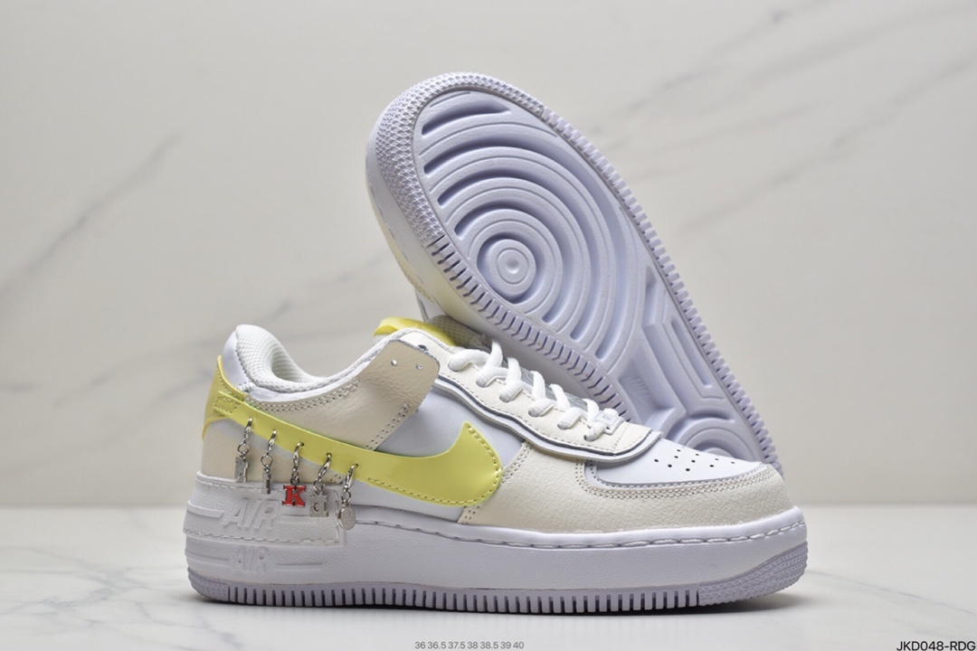 160 耐克Nike WMNS Air Force 1 Shadow空军一号CI0919-101