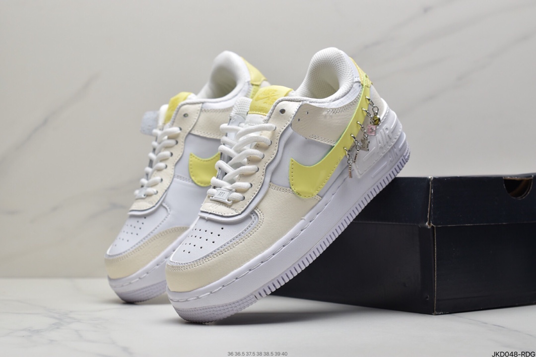 160 耐克Nike WMNS Air Force 1 Shadow空军一号CI0919-101
