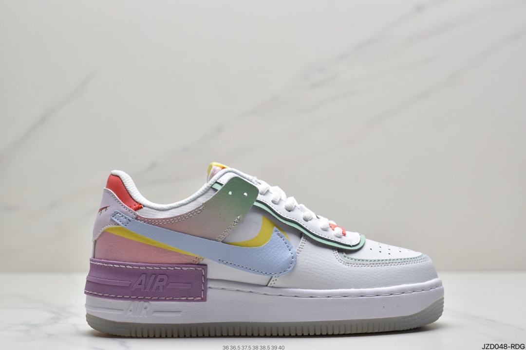 140 耐克Nike WMNS Air Force 1 Shadow空军一号 CI0919-101