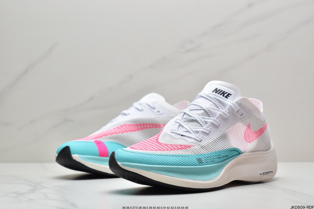 160 耐克Nike ZoomX Vaporfly Next% 马拉松跑步鞋DM9056-100