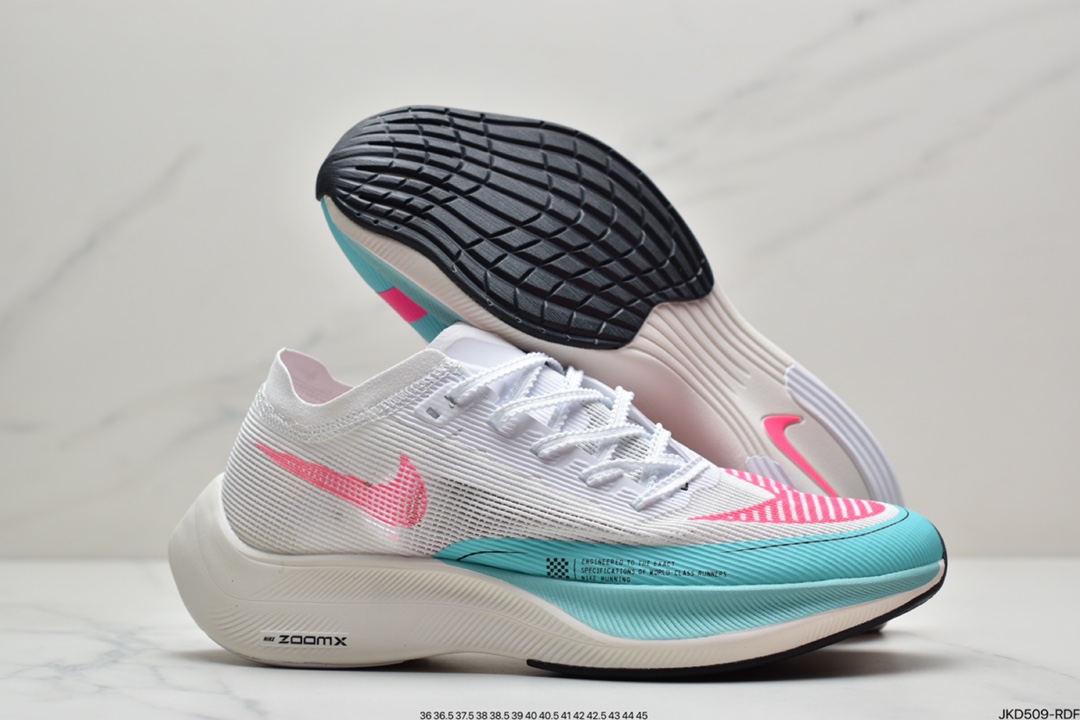 160 耐克Nike ZoomX Vaporfly Next% 马拉松跑步鞋DM9056-100