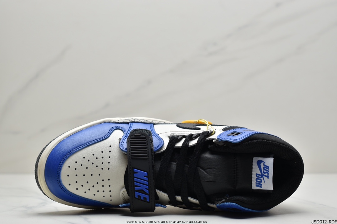 200  Air Jordan  Legacy 三合312 ”橘白”有着交错结合的设计AQ4160-140
