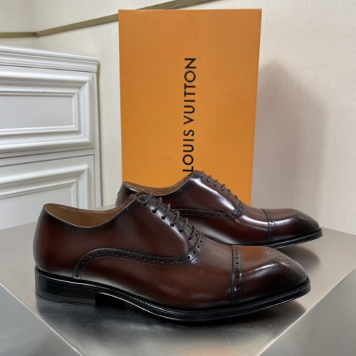 حذاء Louis Vuitton Vendôme برباط من جلد العجل الشمعي للرجال 1 حذاء Louis Vuitton Vendôme برباط من جلد العجل الشمعي للرجال