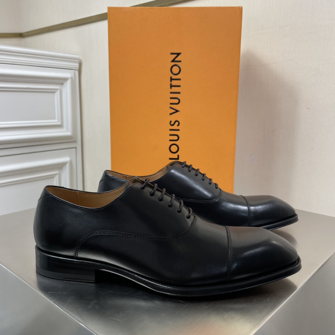 Louis Vuitton Shoes Plain Toe Calfskin Cowhide