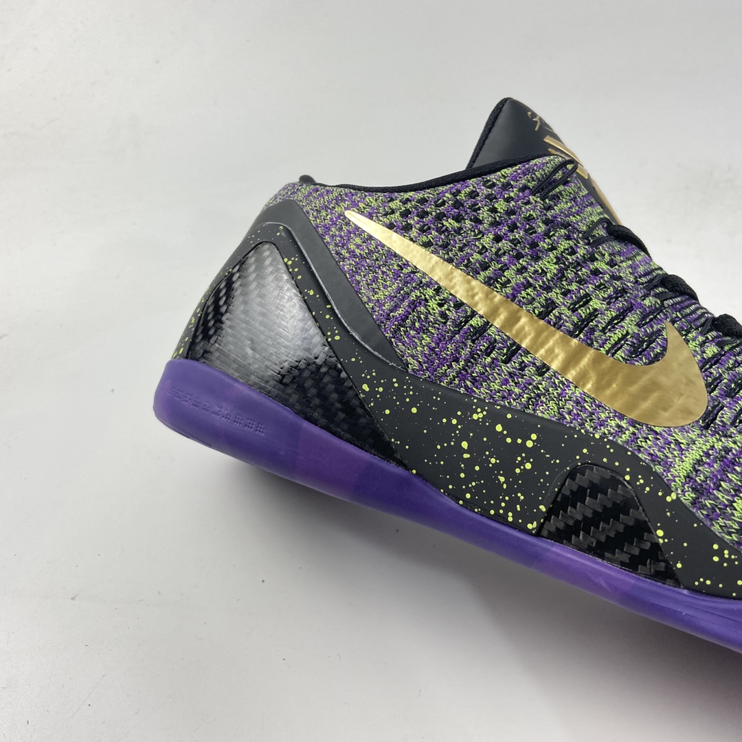 P260  NIKE Zoom Kobe IX ‘’Mamba Moment ‘’科比9专业实战篮球鞋 630487-500