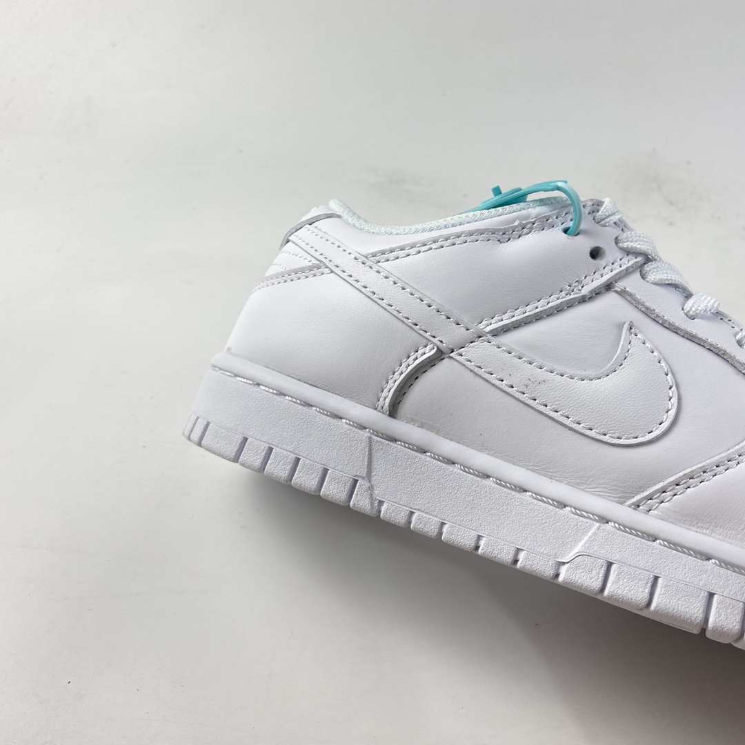 P210  NIKE SB Dunk Low Prm 纯白配色SB扣碎篮板时尚休闲板鞋 DD1503-109