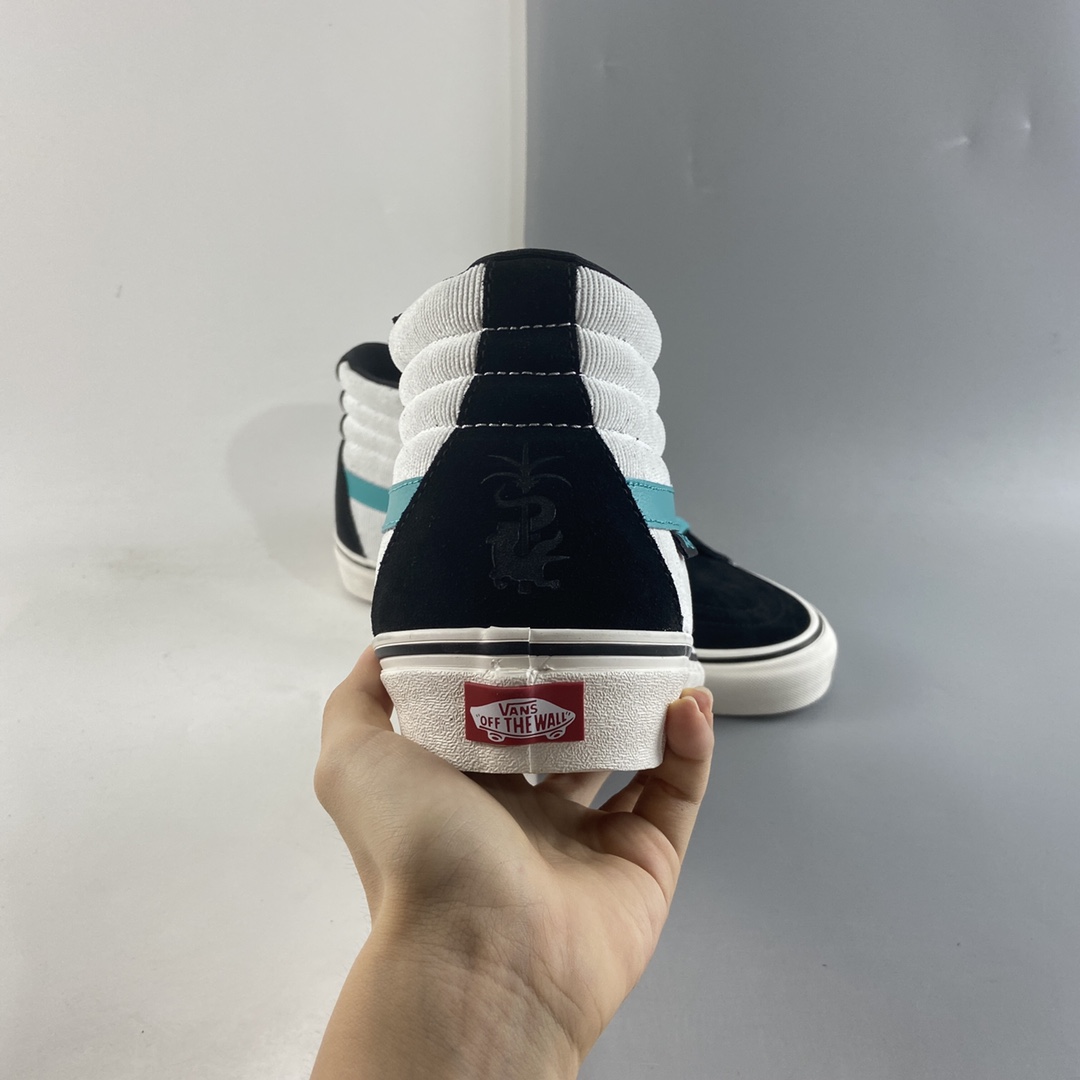 P160  Vans SK8-Hi X 滑手FABIANA.DELFINO 秋冬合作款 灯芯绒黑绿高 VN0A4BVAKO9