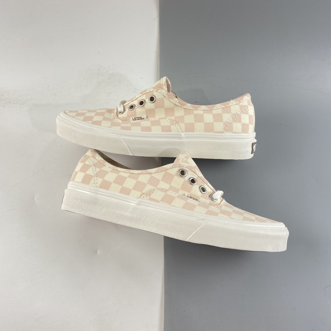 P130  Vans Authentic 经典安娜海姆 粉棋盘格 VN0A5HZS9FP