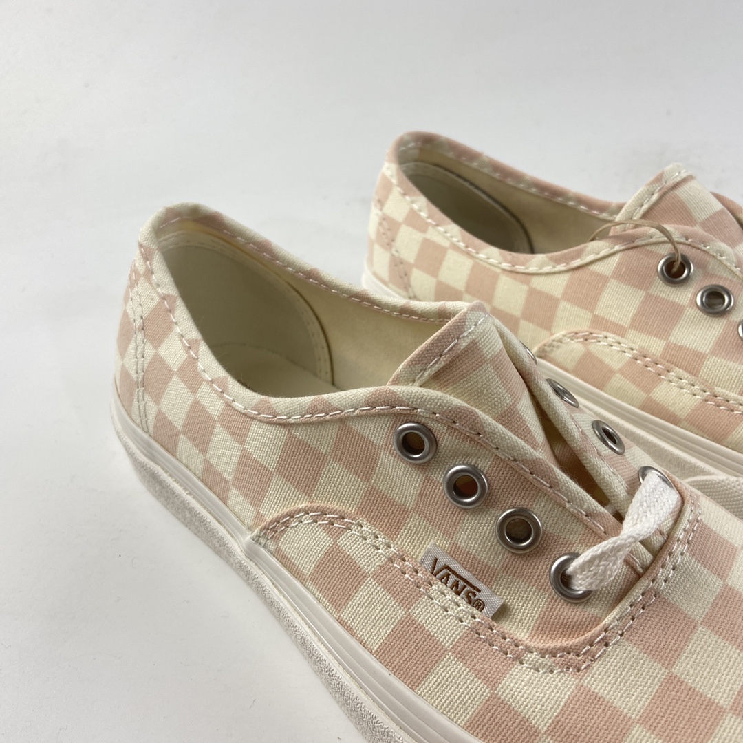 P130  Vans Authentic 经典安娜海姆 粉棋盘格 VN0A5HZS9FP