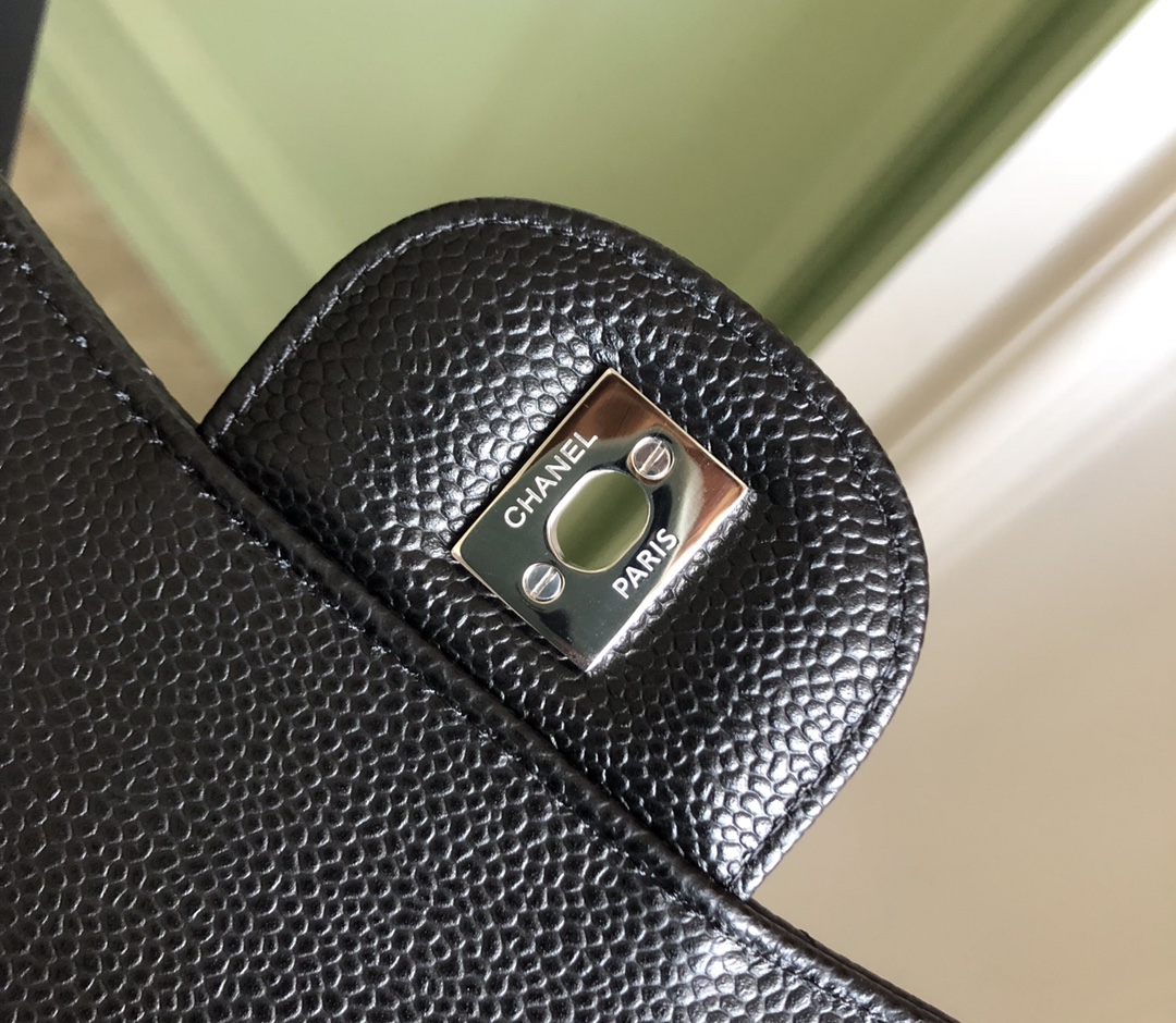 特级白金版 Chanel ClassicFlap牛皮球纹cf 30 6