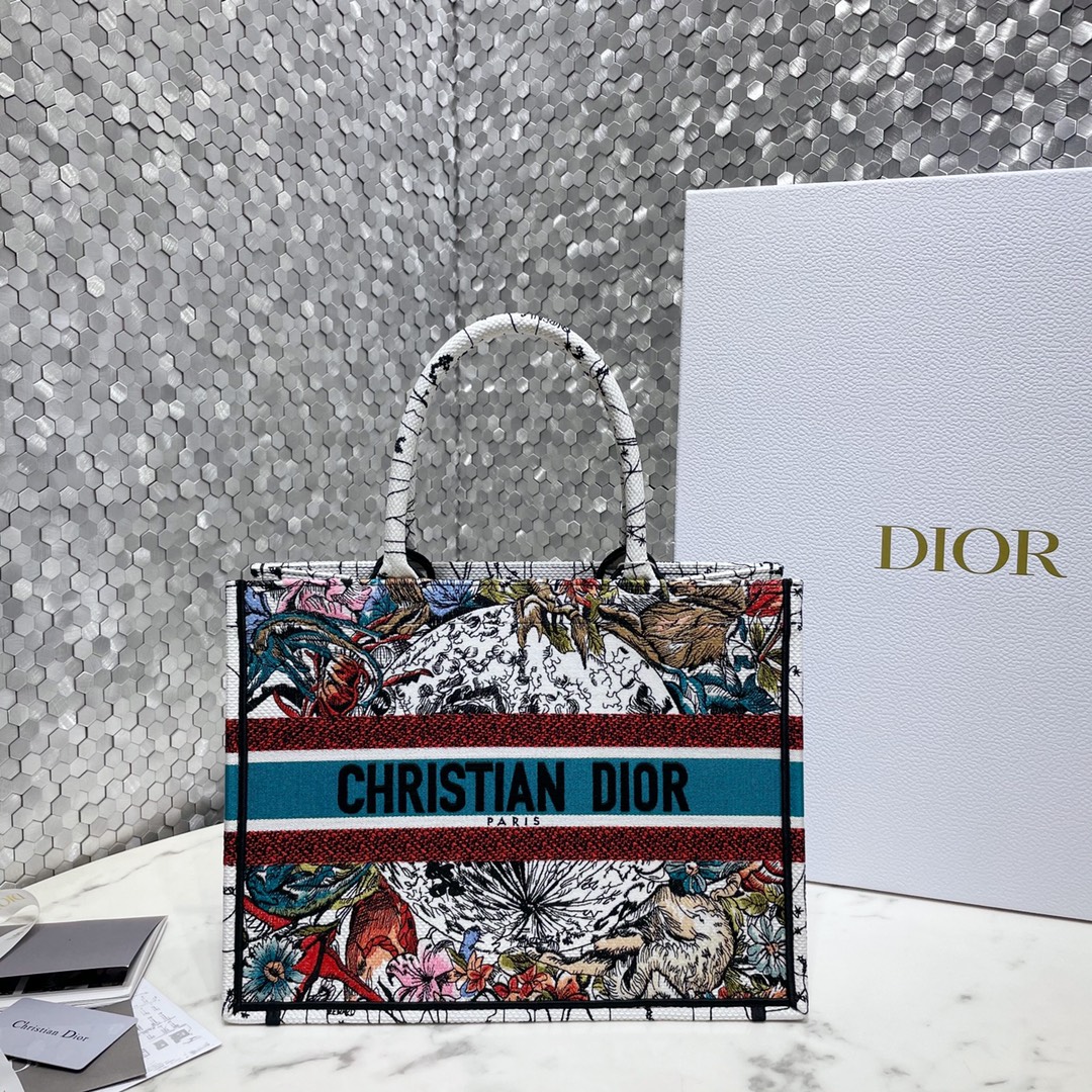 Dior Book Tote Handbags Tote Bags Embroidery