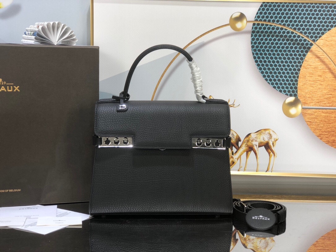 Hermes Black Epsom Birkin 35 Handbag 160.E □N KK32581