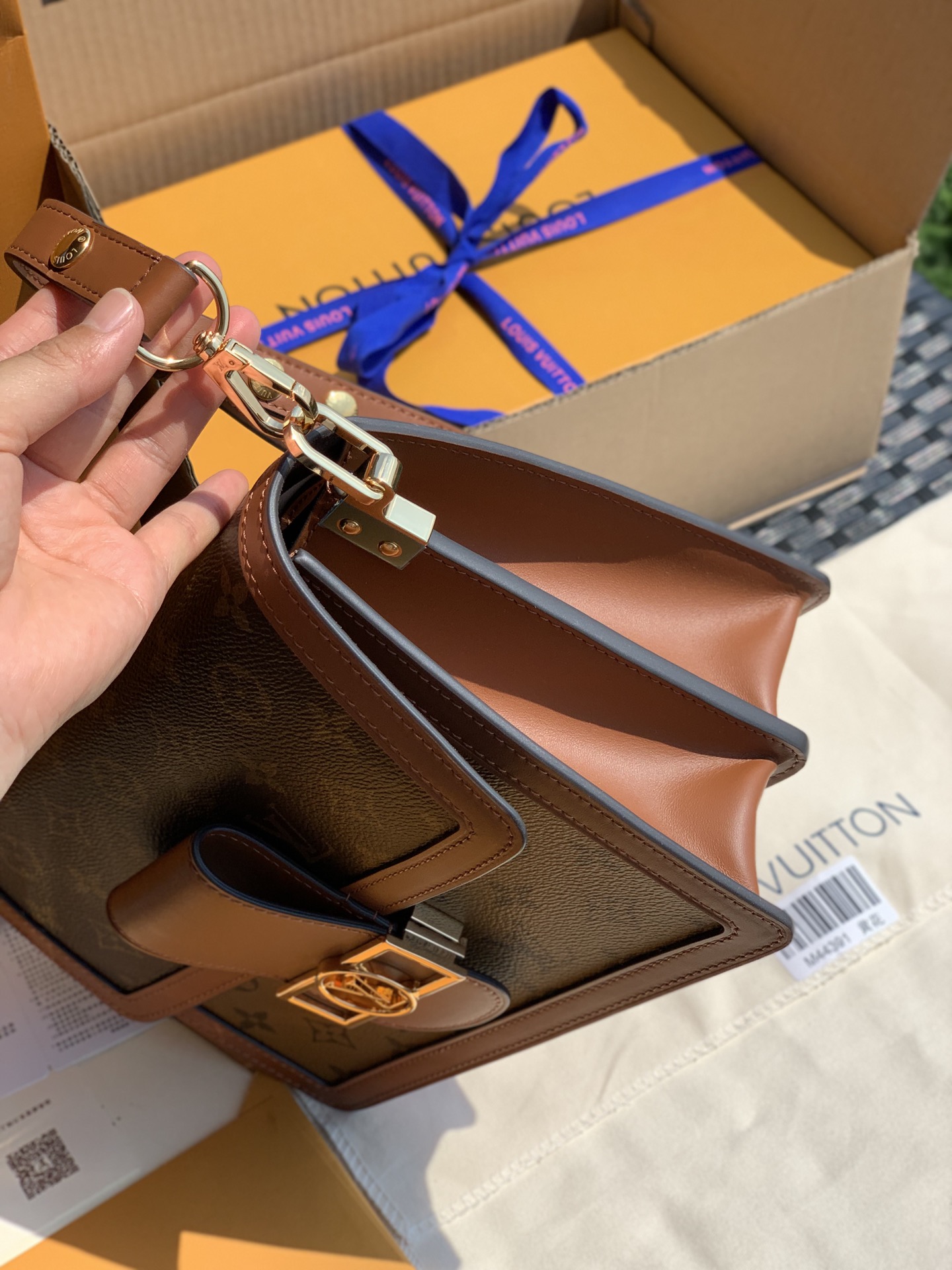 🌼 m44580小号尺寸20 x 15 x 9㎝ 爆款选手达芙妮，这只包叫做：Dau🌼Phine,发音接