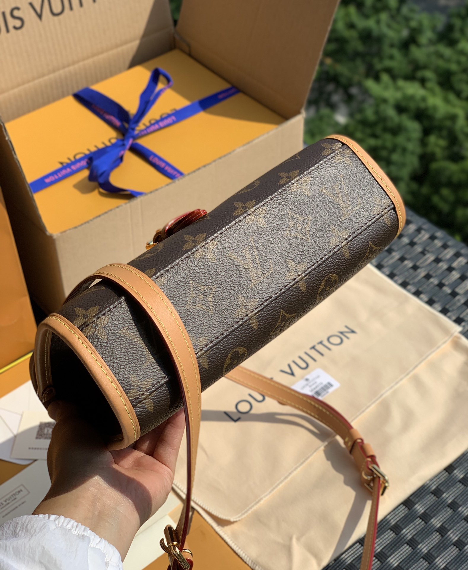 🌼 m44919尺寸23.5x 18.0x 9.0 cm Ivy邮差包， 2020发表的全新包款！设计来