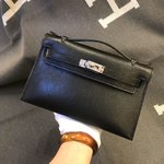 What best replica sellers
 Hermes Kelly Handbags Clutches & Pouch Bags Crossbody & Shoulder Bags Black Silver Hardware Mini