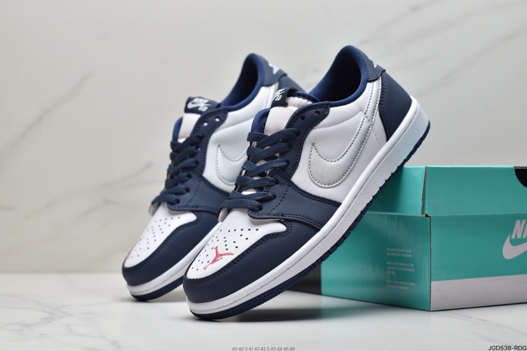 180 Nike SB x Air Jordan 1 Low 北卡蓝 低帮休闲运动板鞋 CJ7891-400