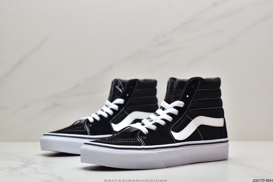 120 万斯VANS SK8-HI 经典高低帮硫化休闲运动帆布板鞋