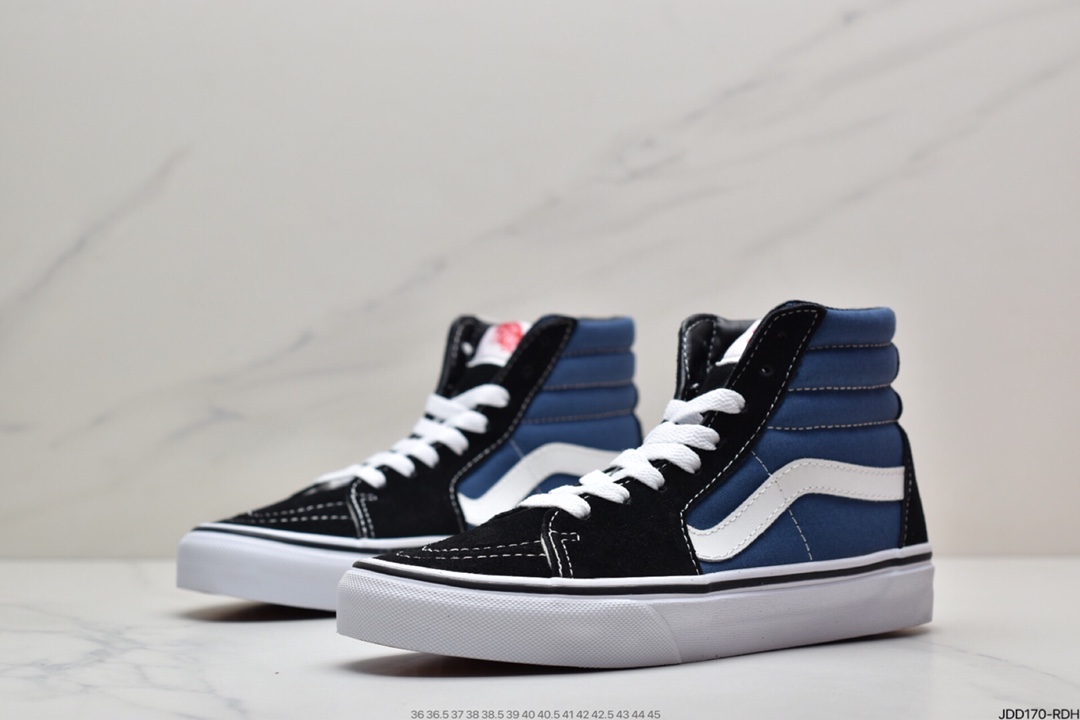 120 万斯VANS SK8-HI 经典高低帮硫化休闲运动帆布板鞋