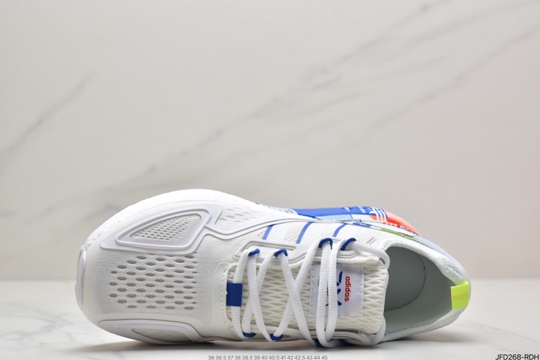 170 阿迪达斯Adidas Originals ZX 2K Boost 全新爆米花缓震休闲运动跑鞋CQ2768