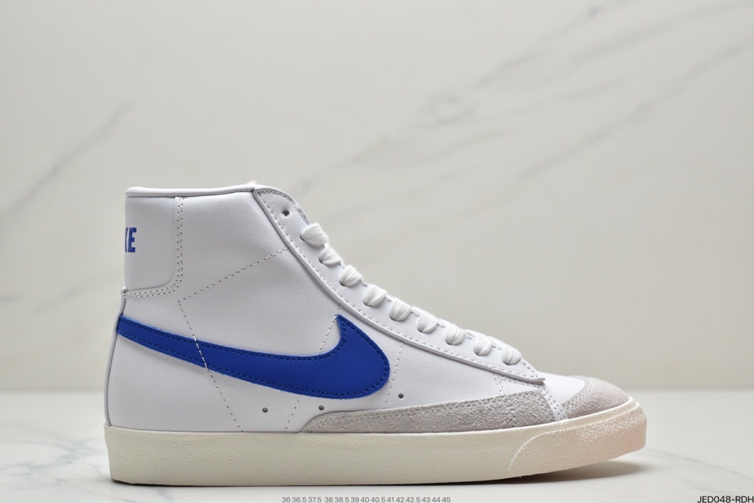 150 耐克Blazer Mid VNTG ‘77 开拓者 “涂鸦 黑勾”复古经典中帮百搭休闲运动板鞋 CW7580-200