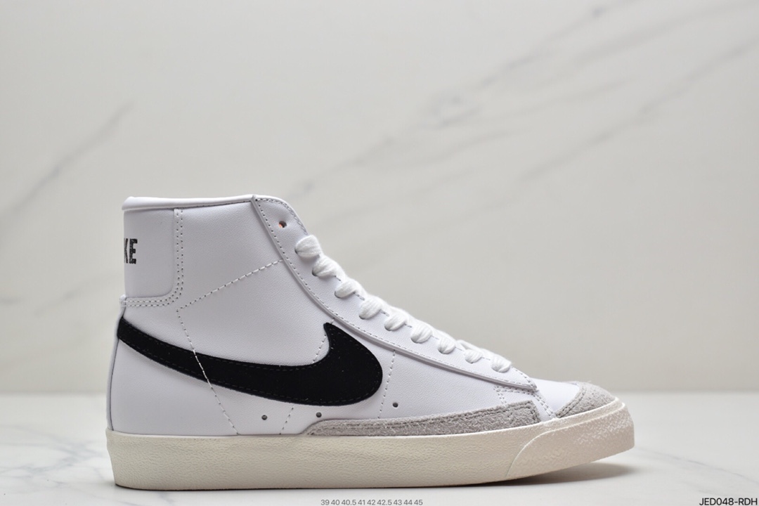 150 耐克Blazer Mid VNTG ‘77 开拓者 “涂鸦 黑勾”复古经典中帮百搭休闲运动板鞋 CW7580-200