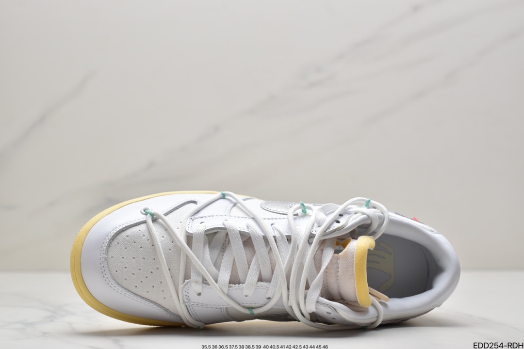 340 Off-White x NIKE SB Dunk Low”The 50”OW联名50色 DM1602-127