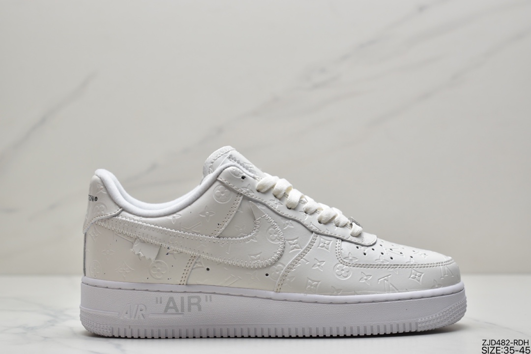 240 耐克Nike Air Force1  全新配色 LV联名 LV3369-100