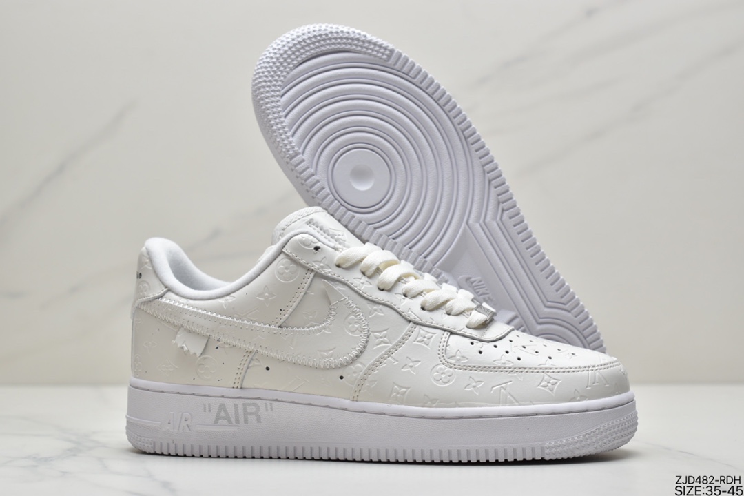 240 耐克Nike Air Force1  全新配色 LV联名 LV3369-100