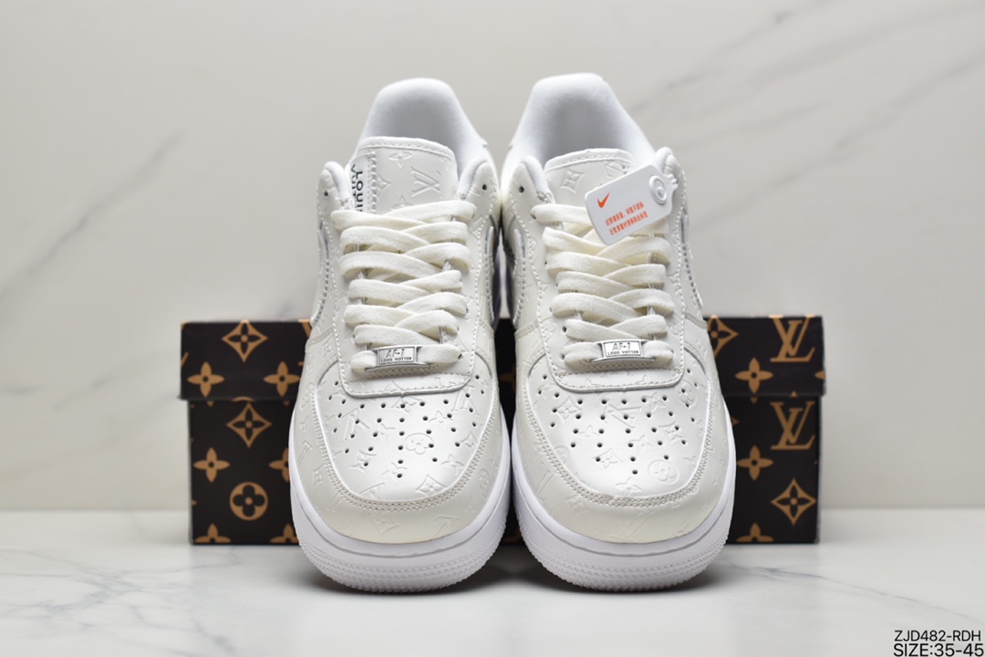 240 耐克Nike Air Force1  全新配色 LV联名 LV3369-100