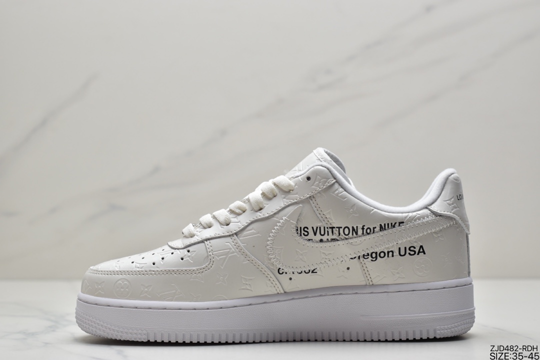 240 耐克Nike Air Force1  全新配色 LV联名 LV3369-100