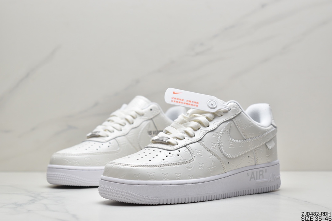 240 耐克Nike Air Force1  全新配色 LV联名 LV3369-100