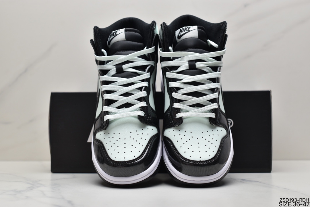 320 耐克Nike Dunk High All Star 薄荷绿全明星男女高帮滑板鞋DD1398-300