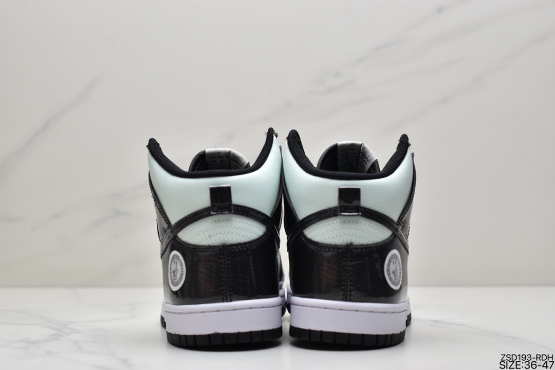 320 耐克Nike Dunk High All Star 薄荷绿全明星男女高帮滑板鞋DD1398-300