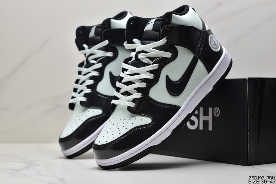 320 耐克Nike Dunk High All Star 薄荷绿全明星男女高帮滑板鞋DD1398-300