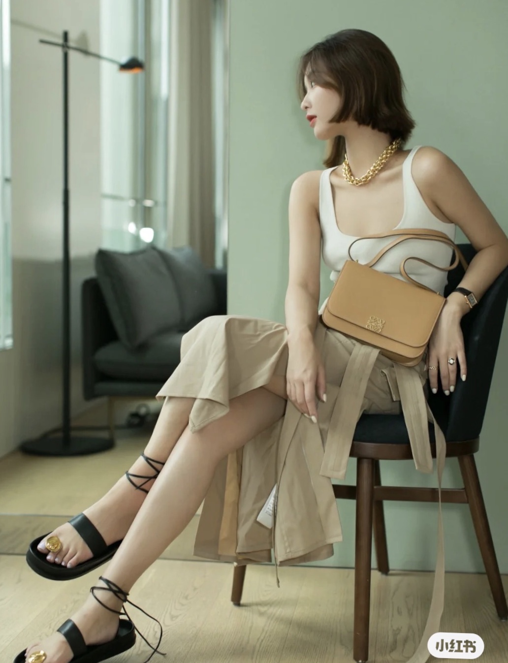NO:192409,#Upper body picture#, Goya medium size19860909#上身图#,Goya中号,Bag