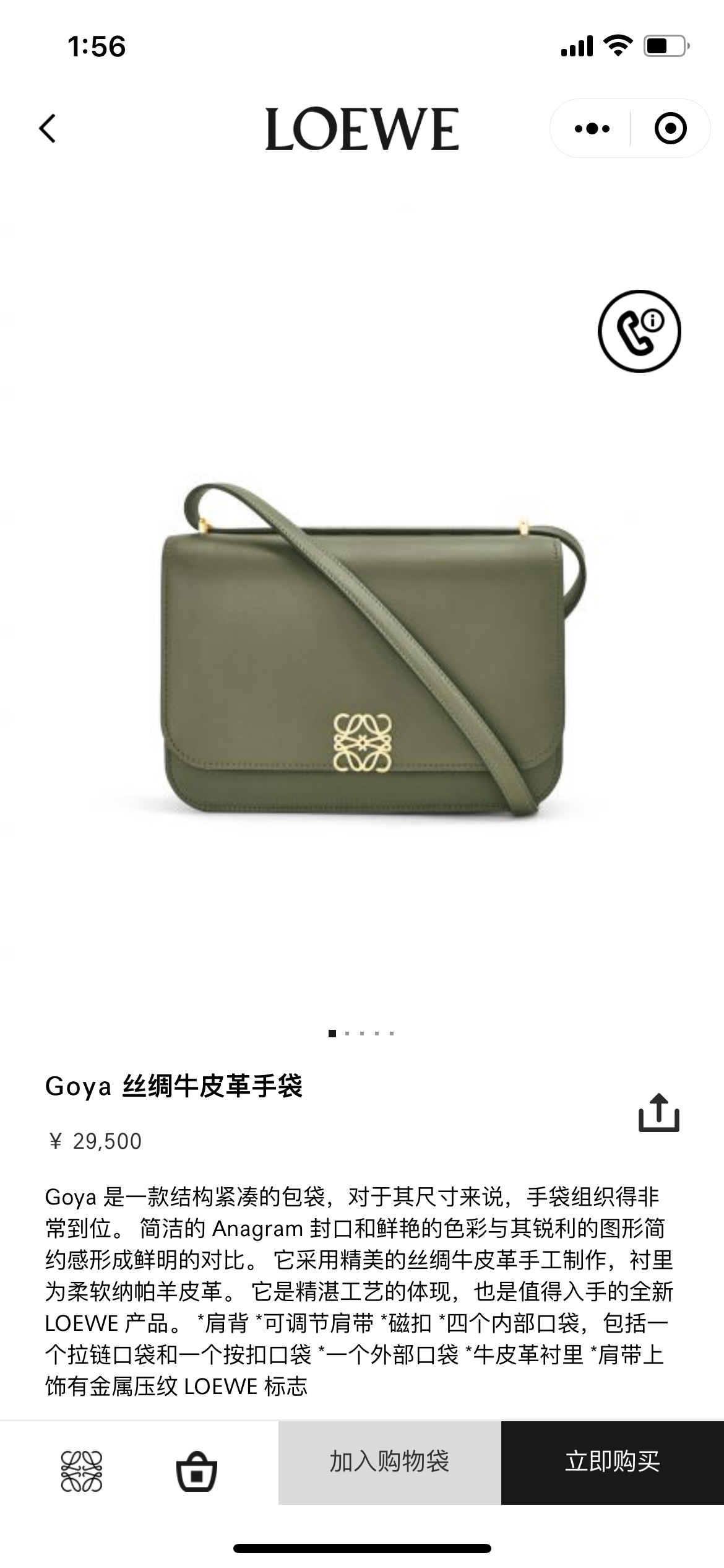 NO:192393,#Official website picture#, Goya medium size19860909#官网图#,Goya中号,Bag