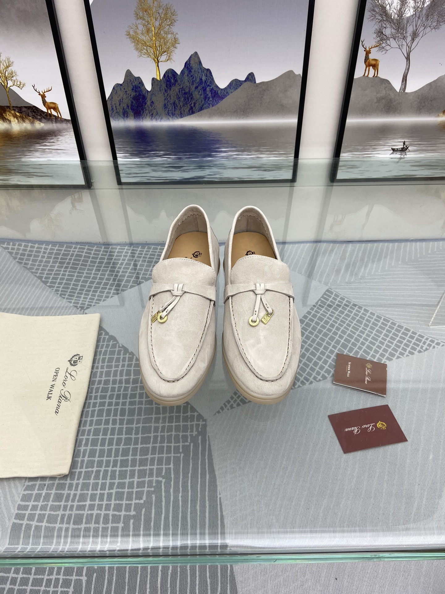 P251Loro Piana* marea marca cuatro estaciones modelos clásicos. Parte superior: oveja importada Jing