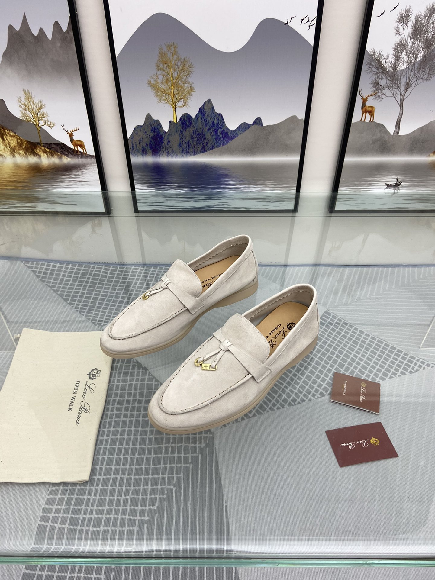 P251Loro Piana* marea marca cuatro estaciones modelos clásicos. Parte superior: oveja importada Jing