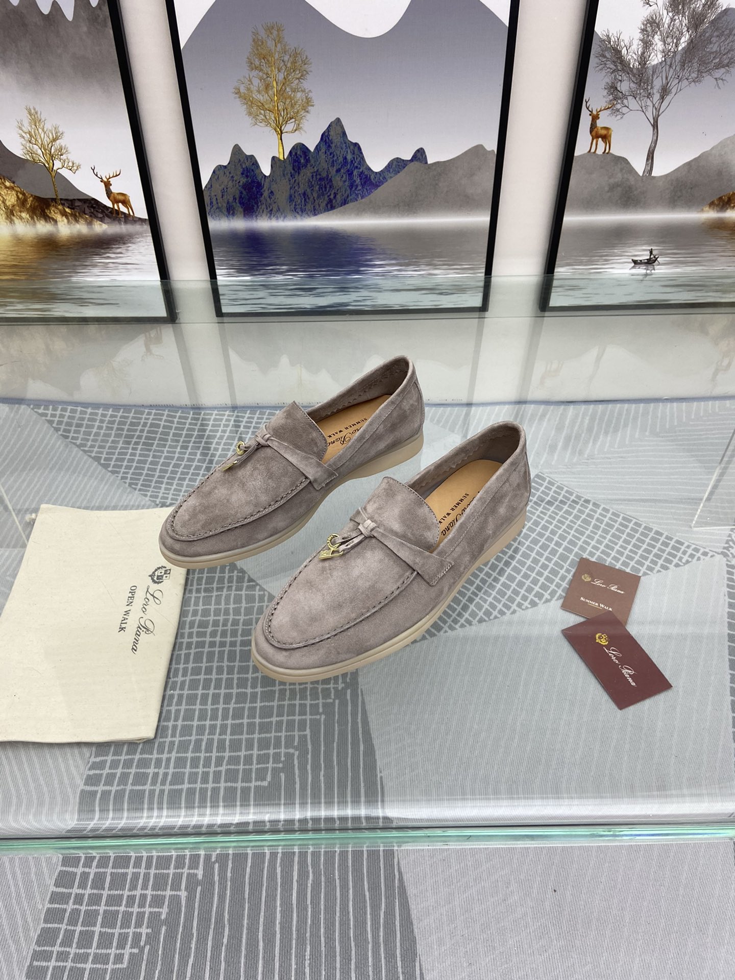 P251Loro Piana* marea marca cuatro estaciones modelos clásicos. Parte superior: oveja importada Jing